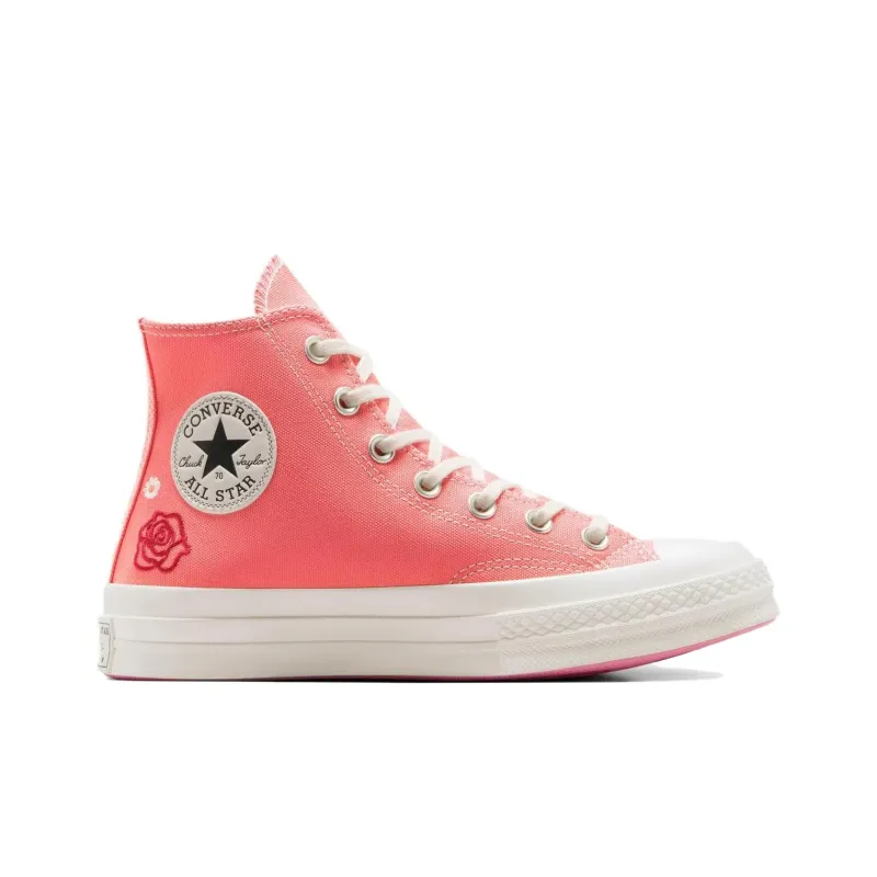 Converse Chuck 70 Non slip Lightweight High Top Canvas Shoes Women's Watermelon Mud-1