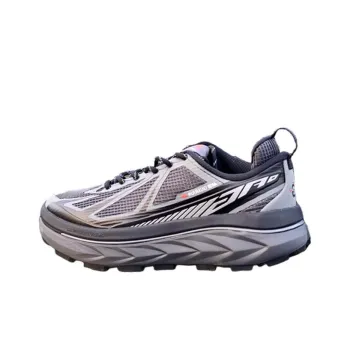 Anta Cushioning, Wear Resistant Low Top Running Shoes Men's Black Gray