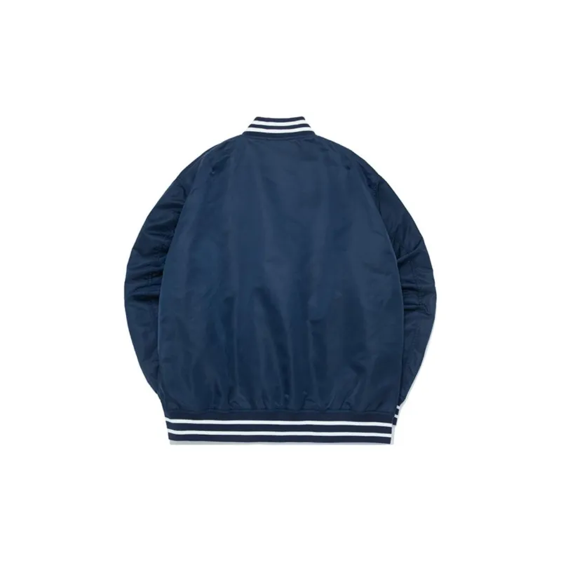 COVERNAT Baseball Jacket Unisex Marine Blue-1