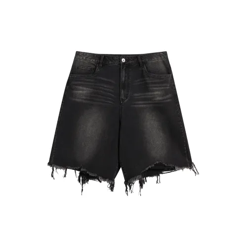 CHINISM Unisex Denim Shorts