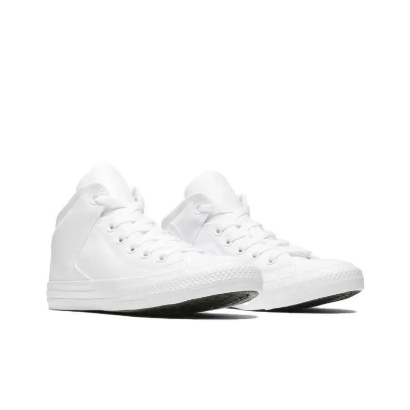 Converse Chuck Taylor All Star Slip Resistant Mid Top Canvas Shoes Unisex White-2