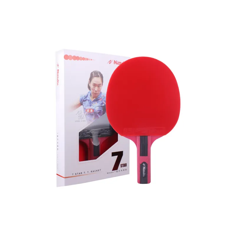 NITTAKU N702R Ping Pong Paddles Unisex All Wood-5