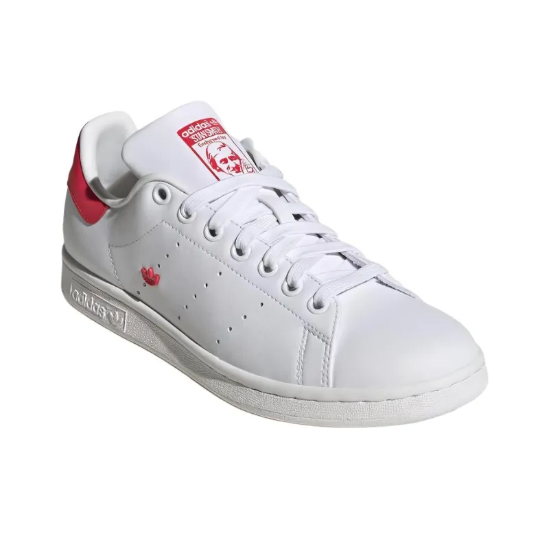 Adidas Women's Stan Smith 'White Active Pink' Women's-2