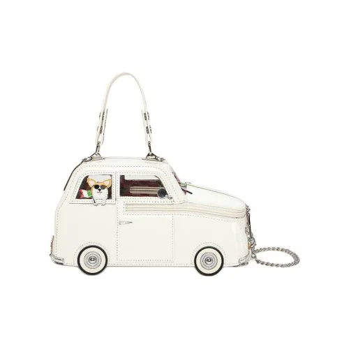 Vendula PU Handbag Medium Size Women's White