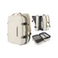 Ecru Green Multicolor[Includes Wet-Dry Separation Pocket+Expandable Capacity]
