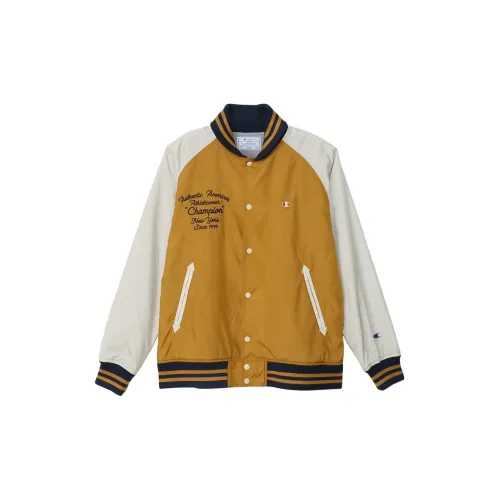 Champion Baseball Jerseys Men Mustard Yellow