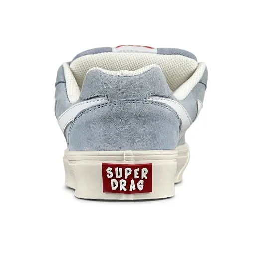 LuzaoT SUPER DRAG Lightning Shoes Anti Slip Wear Resistant Low Top Skateboard Shoes Women's Aqua-4