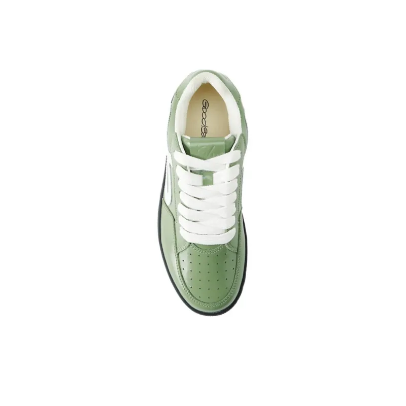 GOOD BAI Low Top Skateboard Shoes Unisex Army Green-3