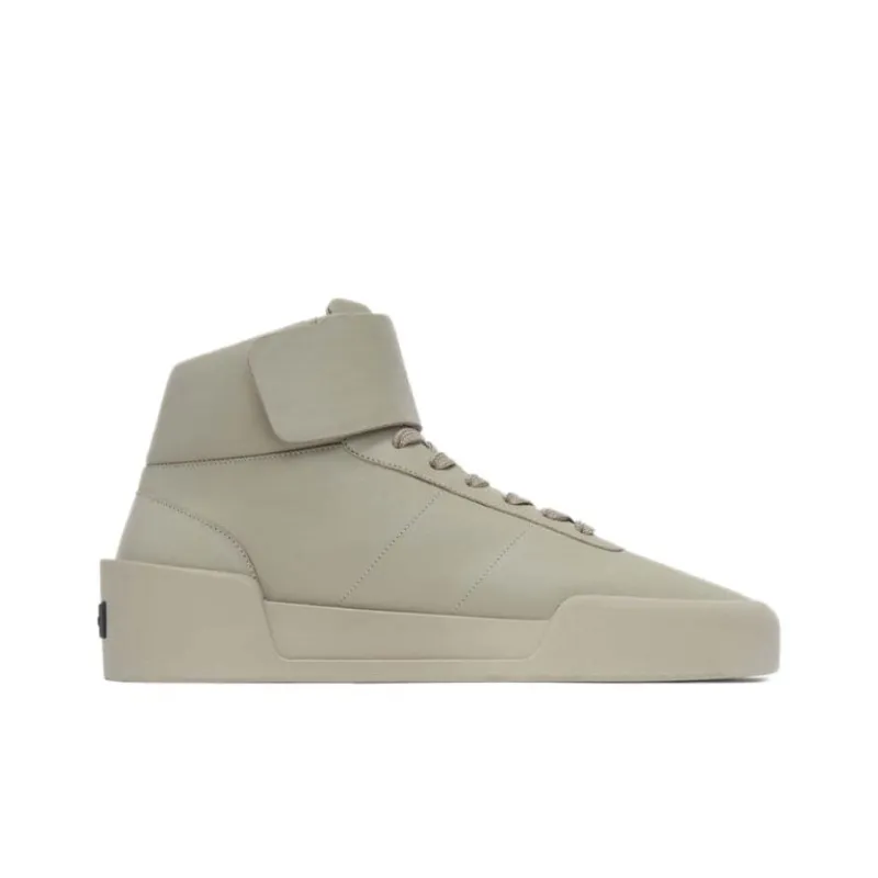 Fear Of God High Top Skateboard Shoes Unisex Taupe-1