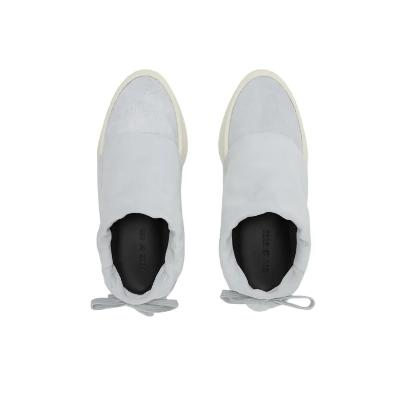Fear Of God Abrasion Resistant Mid Top Skateboard Shoes Unisex Light Blue-3