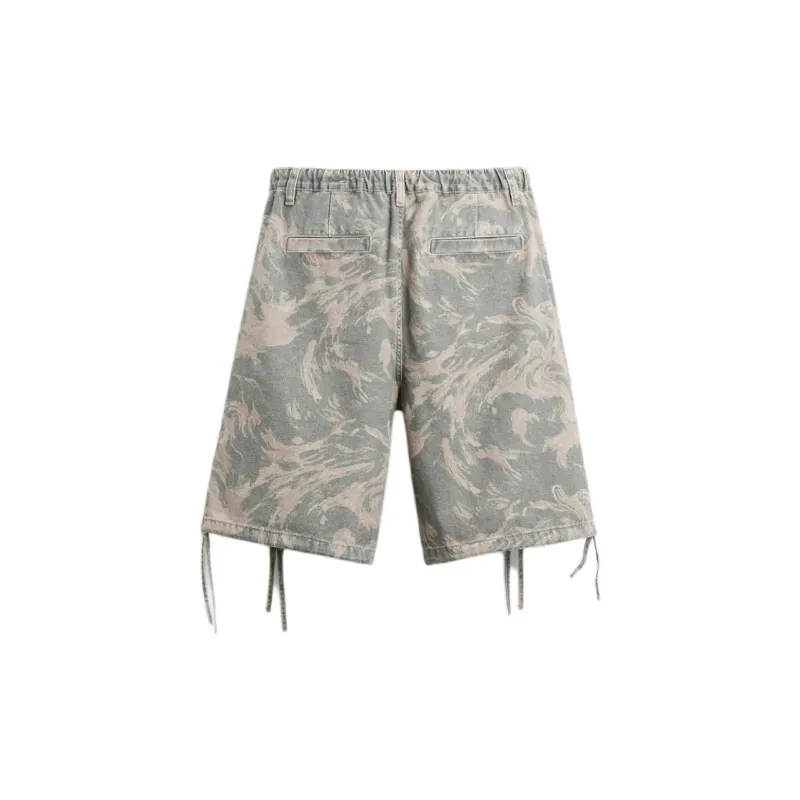 ZARA Casual Shorts Men Gray-1