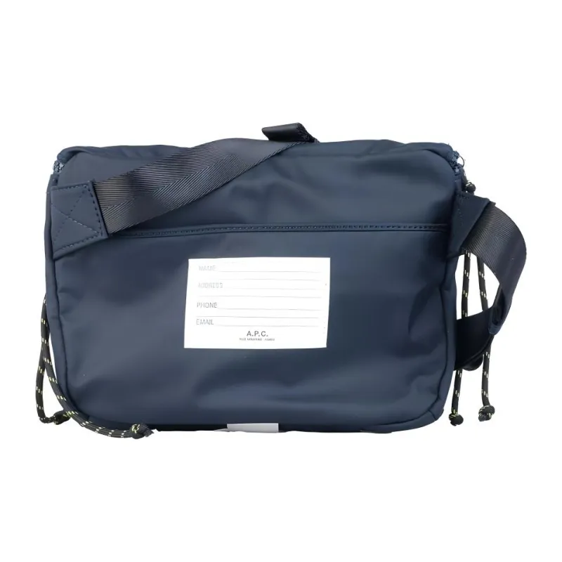 A.P.C . Logo Patch Buckled Belt Bag-3