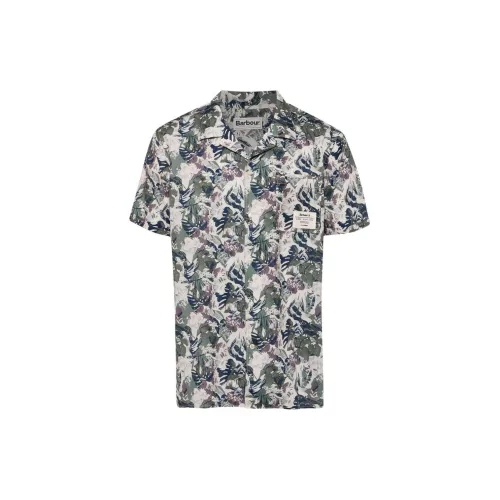 BARBOUR Botanical-print Cotton Shirt