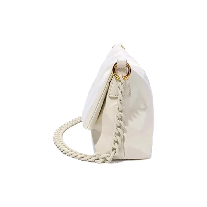CLEVER& KETCH PU Tote Bag Shoulder Bag Regular Women's Ecru/Black/Khaki/Yellow-2