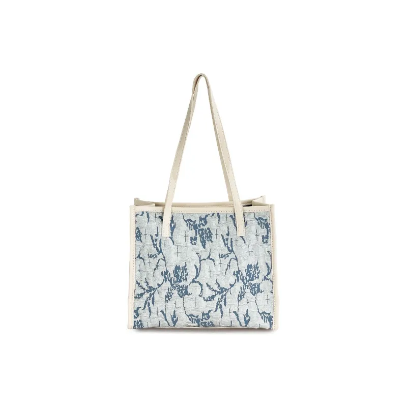 Meow in the grass Shoulder Bags-2
