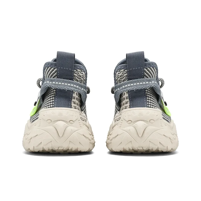 Binary Low Top Running Shoes Men's Gray-5