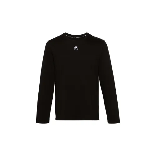 Marine Serre Sweatshirts Men Black