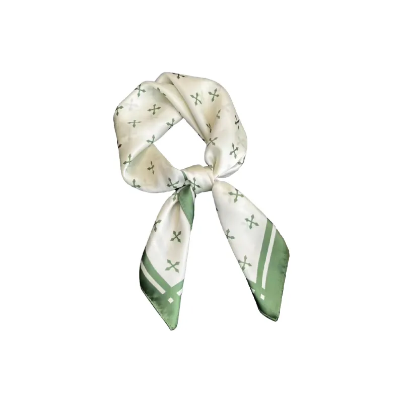 Youyoulan Polyester Silk Scarves Women's-0