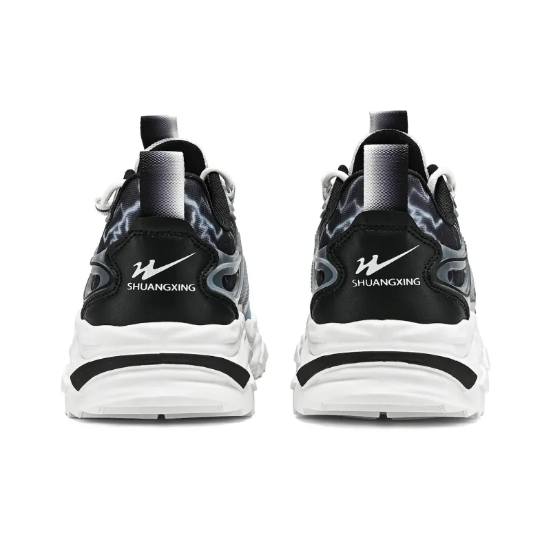 Binary Low Top Running Shoes Men's Black-4