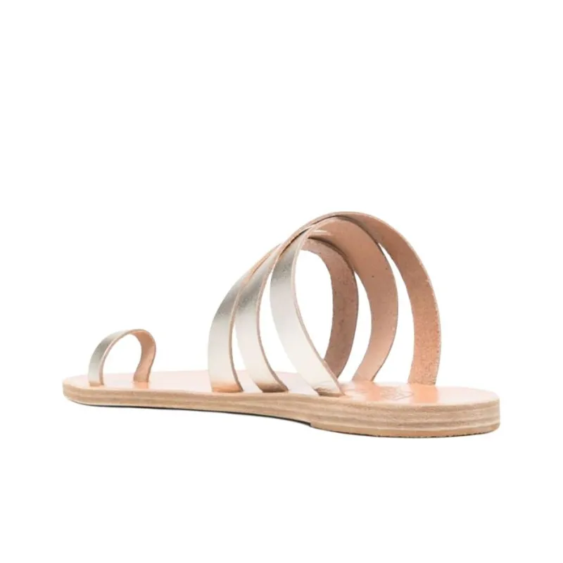 ANCIENT GREEK SANDALS Górdia Leather Flat Sandals Women's-3