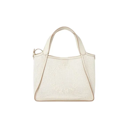 Stella McCartney Cotton Shoulder Bag Crossbody Bag Handbag Women's Magnolia White