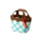 Brown Blue Plaid