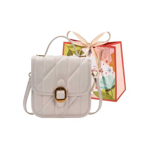 Cwatcun PU Double Shoulder, One Shoulder Handbag Regular Women's White/Black/Coffee