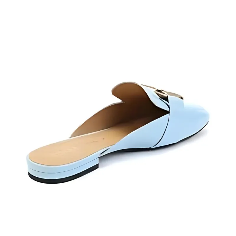 STELLA LUNA Wrap-toe Slippers Women's Blue-2