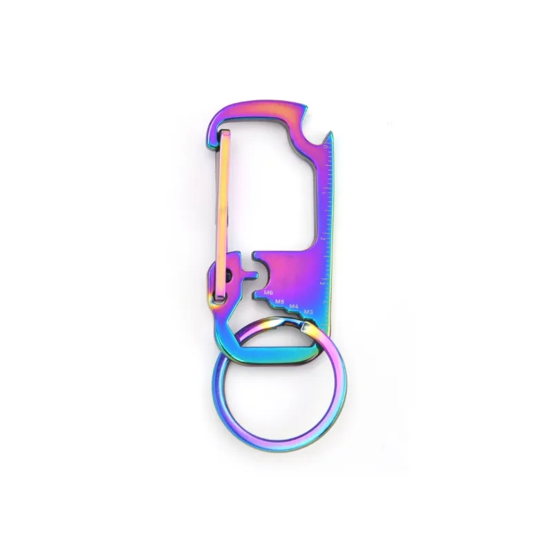 AAJF Stainless Steel Keychains Unisex-1