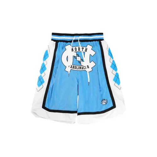 BKCXZICE Sports Shorts Unisex Carolina Blue Double-Layer Shorts