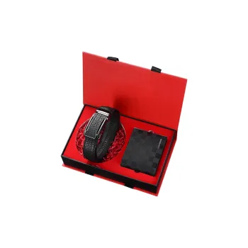 Old Man's Head Wallet Belt Set Gift For Boyfriend Or Dad Men's 3.5cm Father Love Festival