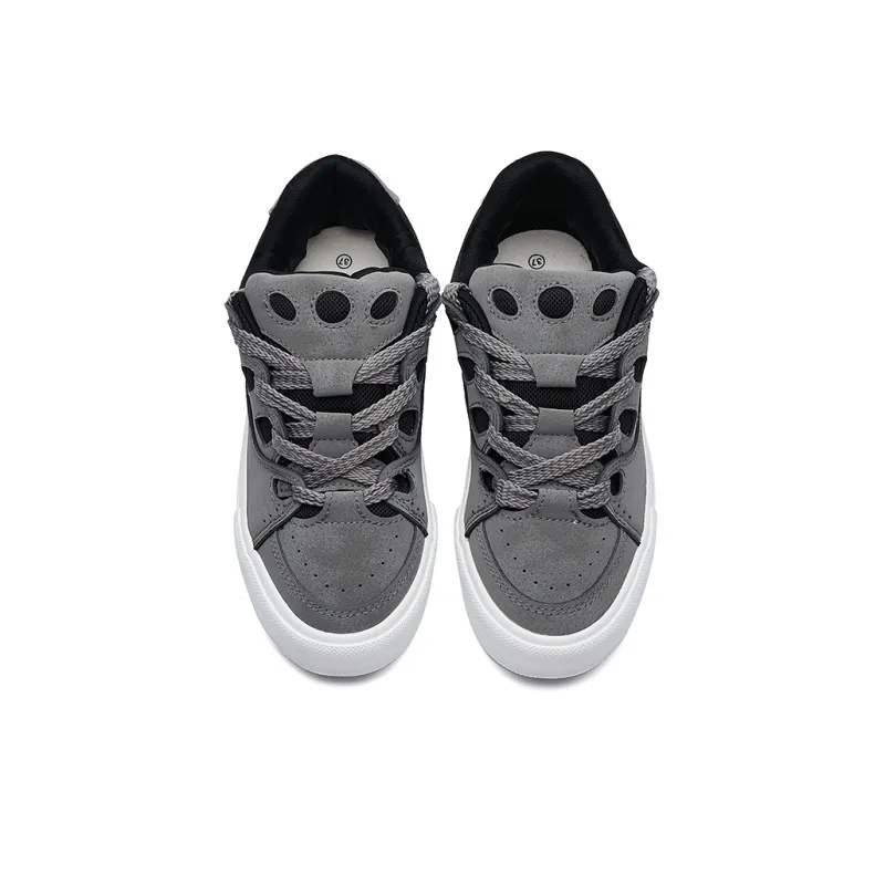 MEXICAN Slip Resistant, Abrasion Resistant, Breathable Low Top Skateboard Shoes Unisex-30