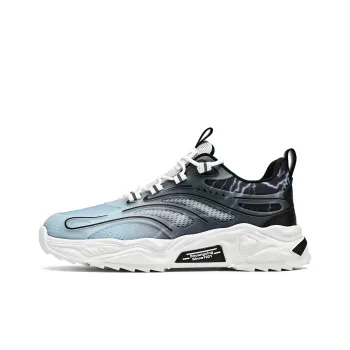 Binary Low-Top Running Shoes Men's Black
