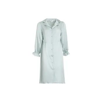 Silk Boundary Nightgown Women's