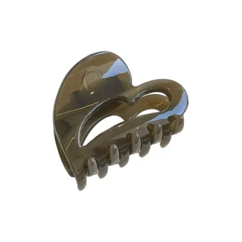 MAGICPOLE Resin Hair Clips Women's Green/Brown