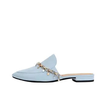 STELLA LUNA Wrap-toe Slippers Women's Blue