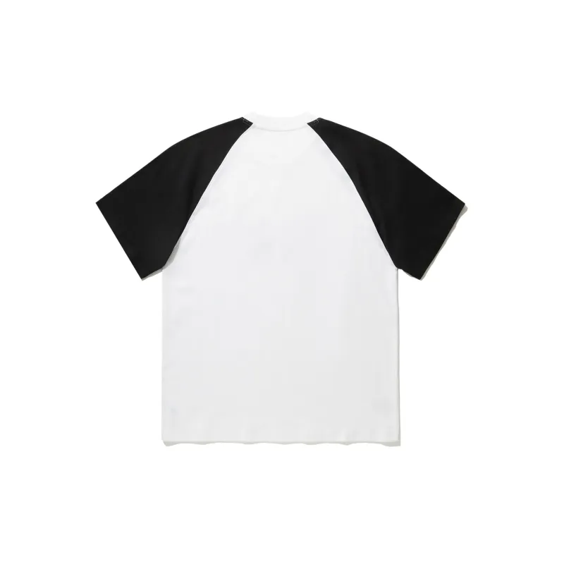 LiNing T Shirt Unisex White Black-1
