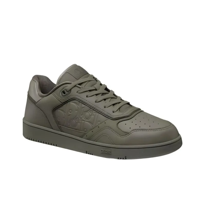DIOR B27 Low Top Skateboard Shoes Men's Green-2