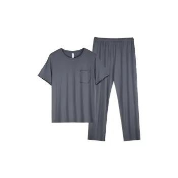 Xuan Liang Pajama Set Men's Paris Gray