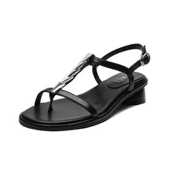 【dme】 Roman Sandals 3.5cm Women's Black