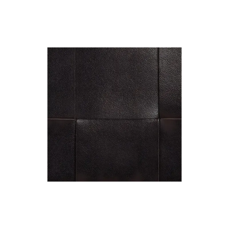 Bottega Veneta Lambskin Calfskin Clutch Women's Dark Brown-4