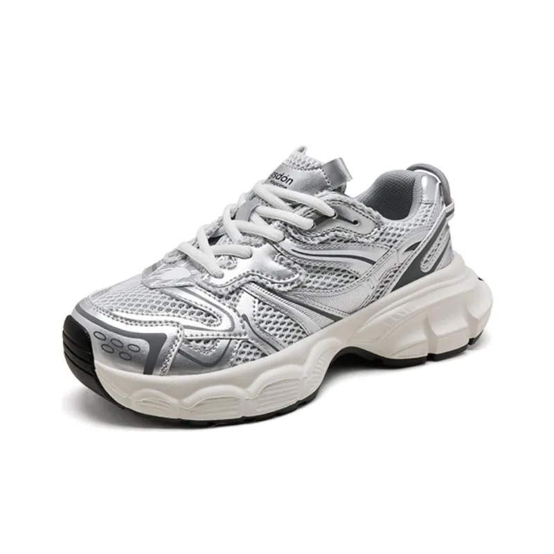 AGSDON Low-Top Chunky Sneakers 5cm Women's-1