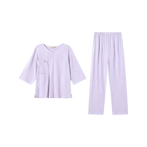 AUTUMNDEER Pajama Set Summer Women's