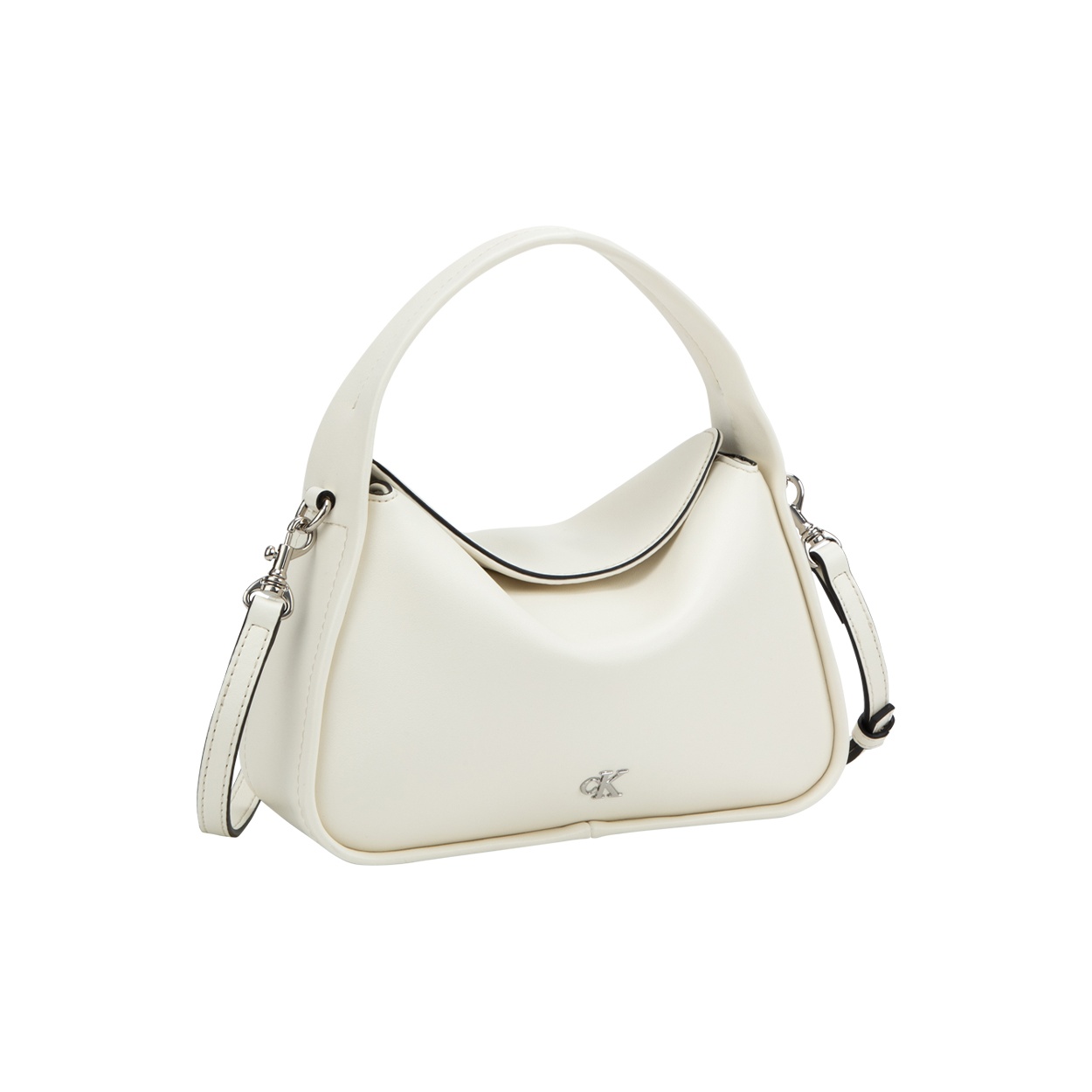 Calvin Klein Crossbody Bags YBI-Ivory White - POIZON