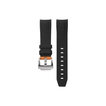 VAGENARI Rubber Strap Compatibility For Omega Ocean Universe 600m 9900 Movement 45.5 Watch Band Unisex