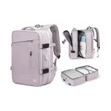 Dusty Pink[with Wet-Dry Separation Pocket+Expandable Capacity]