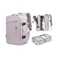 Dusty Pink[with Wet-Dry Separation Pocket+Expandable Capacity]
