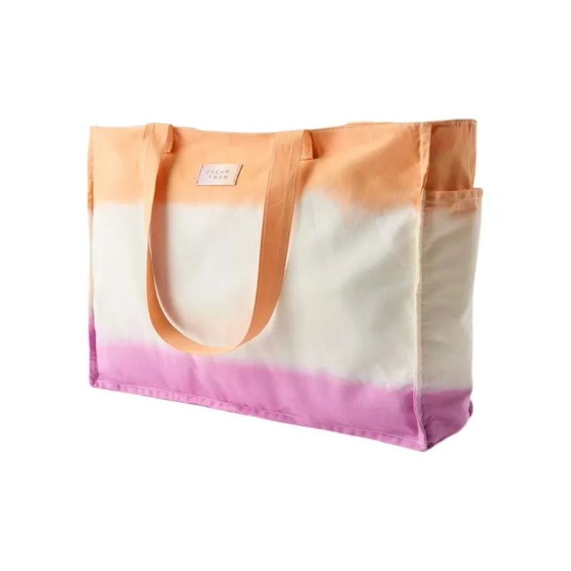 ZARA Cotton Handbags Shoulder Bags Women's Rose Red-1