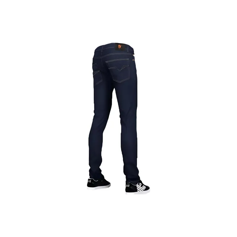 VERSACE JEANS COUTURE Jeans Men's Dark Blue-4