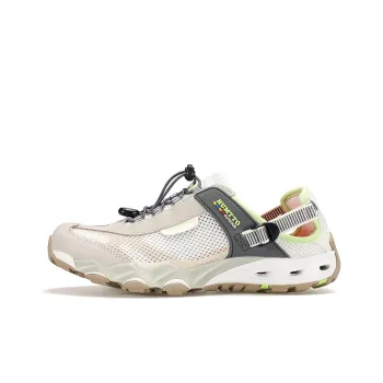 HUMTTO River Trekking Shoes Men's Beige Dark Gray